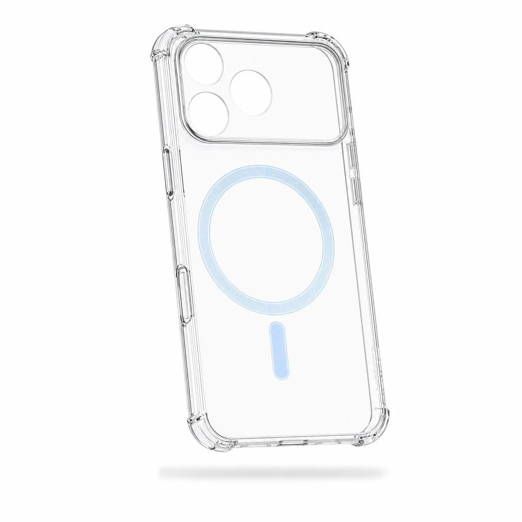 Coque iPhone 17 Pro Max Transparente Anti-Jaunissement Voomi