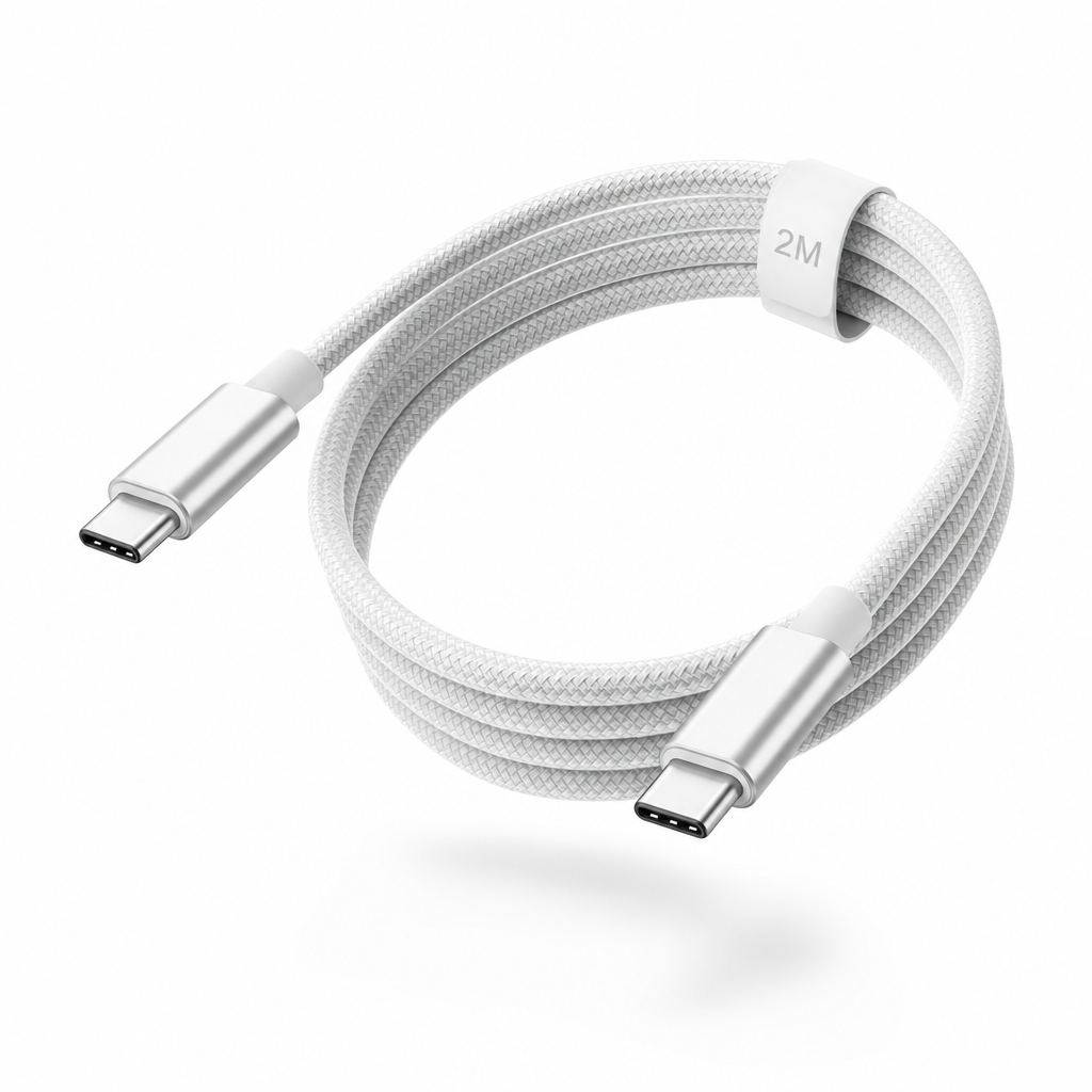 Câble USB-C 100W tressé Voomi