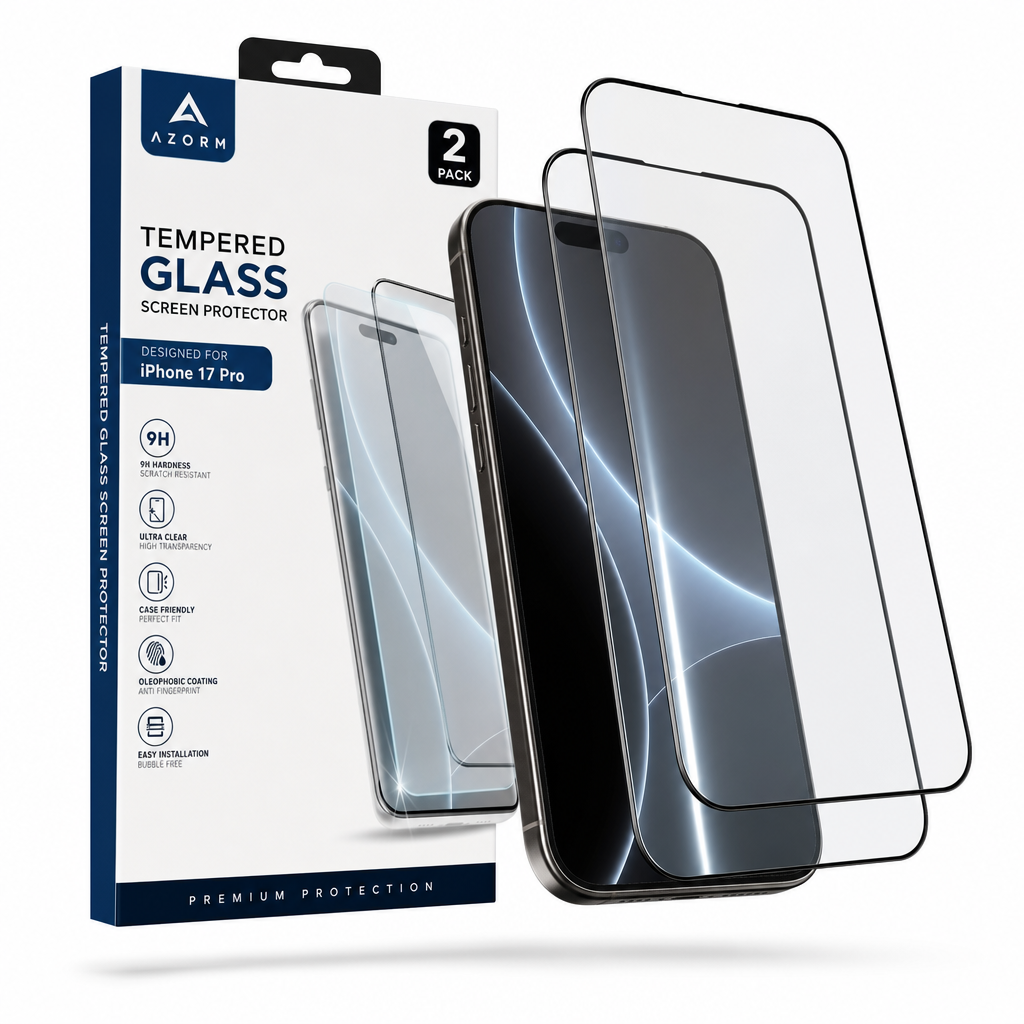 Verre Trempé iPhone 17 Pro Pack 2 Voomi